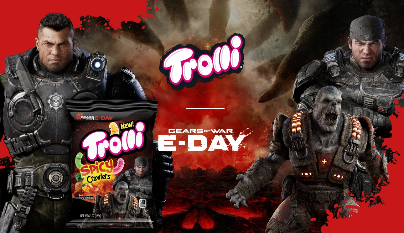 Trolli x Gears of War E-Day Sweepstakes